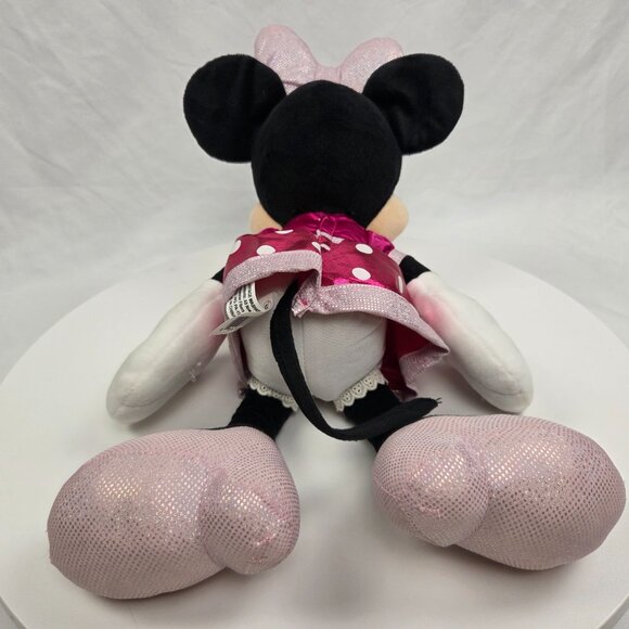 Minnie Mouse Plush Stuffed Bow Lights Up & Talks 16" - Picture 5 of 6